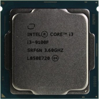 CPU Intel Core i3 9100F 3,6GHz (4,2GHz) 6Mb 4/<wbr>4 Core Coffe Lake 65W FCLGA1151 Tray - Metoo (1)