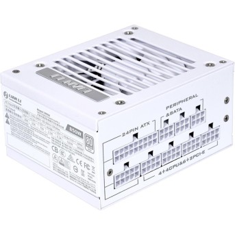 Блок питания Lian Li SP850 850W SFX Modular, 80+ GOLD G89.SP850W.01EU White - Metoo (6)