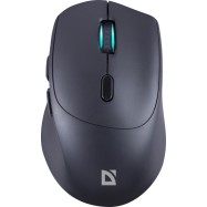 Беспроводная Мышь Defender Effect X MS-095	Разрешение 800/1200/1600 DPI, 5 + колесо-кнопка, Черная