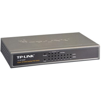 Коммутатор PoE TP-LINK TL-SF1008P - Metoo (1)