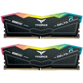 Оперативная память 32GB Kit (2x16GB) 6400MHz DDR5 Team Group DELTA RGB FF3D532G6400HC40BDC01 Black - Metoo (1)