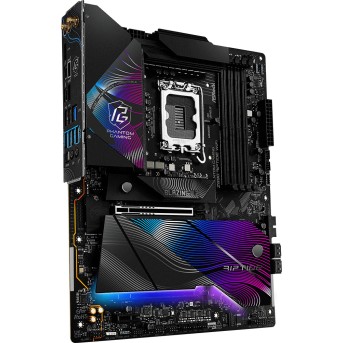 Материнская плата ASRock LGA1851 4xDDR5 4xSATA 5xM.2 HDMI Type-C ATX - Metoo (4)