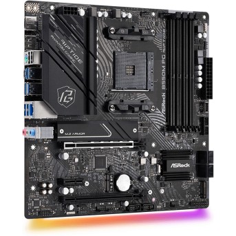 Материнская плата ASRock B550M PG RIPTIDE AM4 4xDDR4 4xSATA3 2xM.2 HDMI DP mATX - Metoo (3)