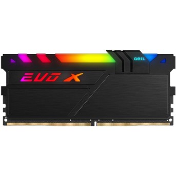 Оперативная память 16GB Kit (2x8GB) GEIL DDR4 3200MHz EVO X II Black RGB GEXSB416GB3200C16ADC - Metoo (1)