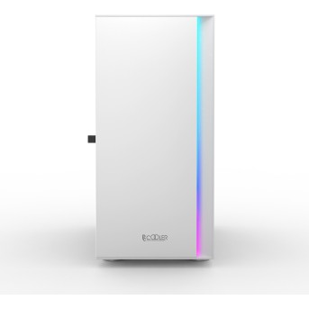 Корпус PCCooler mATX/<wbr>ITX USB3.0, 2xUSB2.0 White - Metoo (3)