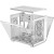 Корпус PCCooler ATX/<wbr>MATX/<wbr>ITX USB3.1 Gen 2 Type-C, USB3.0, USB2.0 White - Metoo (3)