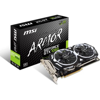 Видеокарта MSI GeForce GTX1060 ARMOR 6Gb - Metoo (1)