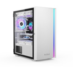 Корпус PCCooler mATX/<wbr>ITX USB3.0, 2xUSB2.0 White