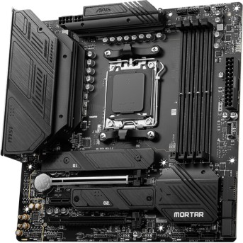 Материнская плата MSI MAG B650M MORTAR WIFI AM5 B650 4xDDR5 6xSATA3 RAID 2xM.2 HDMI DP mATX - Metoo (4)