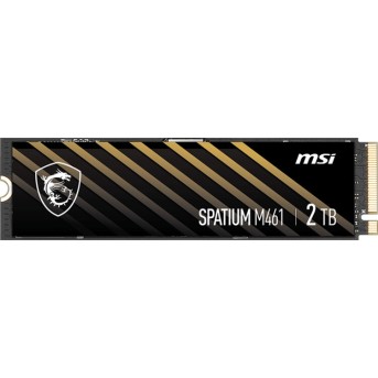 Твердотельный накопитель 2000Gb SSD MSI SPATIUM M461 M.2 PCIe NVMe R5000Mb/<wbr>s W4200MB/<wbr>s SPATIUM M461 - Metoo (1)