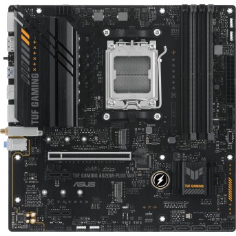 Материнская плата ASUS TUF GAMING A620M-PLUS WIFI AM5 4xDDR5 4xSATA3 RAID 2xM.2 HDMI 2x2DP mATX - Metoo (1)