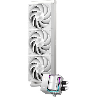 Водяное охлаждение для CPU PCCooler , TDP 310W, ARGB 3x120см, LGA Intel/<wbr>AMD Белый - Metoo (1)