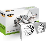 Видеокарта Inno3D GeForce RTX4060Ti 8GB TWIN X2 OC WHITE, 8G GDDR6 HDMI 3xDP N406T2-08D6X-171153W
