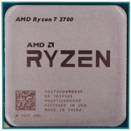 Процессор AMD Ryzen 7 2700 3,2ГГц (4,1ГГц Turbo) Pinnacle Ridge 8/16, 4MB L2, 16MB L3, 65W, AM4, OEM