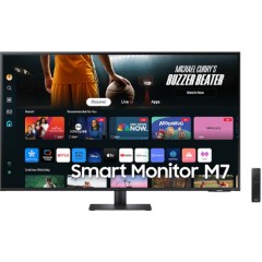 Монитор 43 SAMSUNG SMART M7 VA 3840x2160 60Hz 4мс 300кд/м2 5000:1 2xHDMI USB-C 3xUSB LS43DM700UIX..