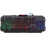 Клавиатура проводная игровая Defender Legion GK-010DL, ENG/RUS, USB, RGB подсветка
