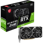 Видеокарта MSI GeForce RTX 3050 VENTUS 2X 8G OC, 8G GDDR6 DVI HDMI DP RTX 3050 VENTUS 2X XS 8G OC
