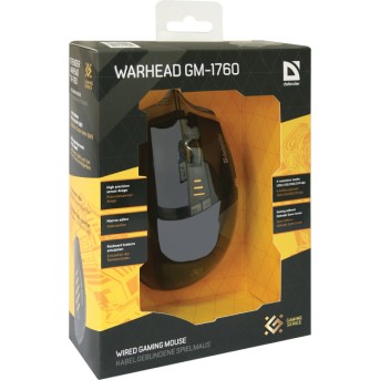 Мышь Defender Warhead GM-1760 - Metoo (5)