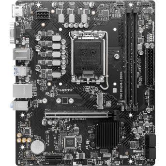 Материнская плата MSI PRO B760M-E DDR4 LGA1700 2xDDR4 4xSATA3 M.2 VGA HDMI mATX - Metoo (5)
