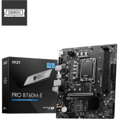Материнская плата MSI PRO B760M-E LGA1700 2xDDR5 4xSATA3 M.2 VGA HDMI mATX