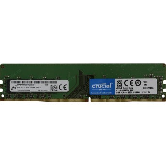 Оперативная память 8Gb DDR4 3200 MHz Crucial CL22 PC4-25600 SRx16 UDIMM 288pin CT8G4DFS832A - Metoo (3)