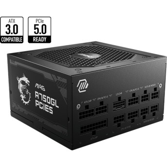 Блок питания MSI , 750W, Active PFC, 80+ GOLD, Full Modular, - Metoo (1)