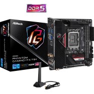 Материнская плата ASRock Z690 PHANTOM GAMING-ITX/TB4 LGA1700 4xDDR5 3xSATA RAID 2xM.2 HDMI DP mITX