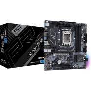 Материнская плата ASRock H670M PRO RS LGA1700 4xDDR4 4xSATA RAID 3xM.2 HDMI DP mATX