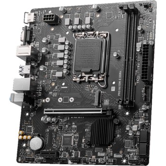Материнская плата MSI PRO H610M-E DDR4 LGA1700 H610 2xDDR4 4xSATA3 M.2 VGA HDMI mATX - Metoo (4)