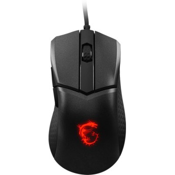 Мышь MSI Clutch Clutch GM31 LIGHTWEIGHT RGB USB2.0/<wbr>кабель 2м/<wbr>Вес 174г./<wbr>Черный - Metoo (5)