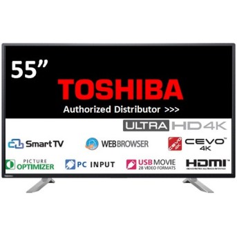 Телевизор Toshiba 55" 55U7750EV 4K SMART TV ULTRA HD WiFi 3840x2160 16:9, DVB-T/<wbr>C/T2 3xHDMI2.0 - Metoo (1)