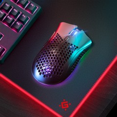 Мышь беспроводная игровая Defender Warlock GM-709L RGB,8кнопок,2400dpi..