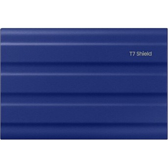 Внешний SSD 2000Gb Samsung T7 Shield USB 3.2 Gen.2 (10 Гбит/<wbr>c) AES 256 Синий MU-PE2T0R/<wbr>EU - Metoo (5)