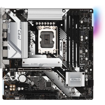Материнская плата ASRock B760M PRO RS/<wbr>D4 LGA1700 4xDDR4 4xSATA RAID 2xM.2 HDMI DP mATX - Metoo (5)