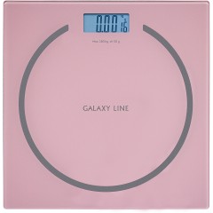 Весы напольные электронные GALAXY LINE GL 4815 РОЗОВЫЕ, максимал. вес 180 кг Артикул: гл4815лрозов