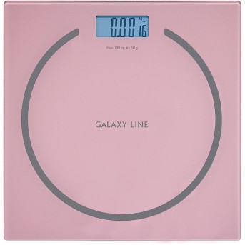 Весы напольные электронные GALAXY LINE GL 4815 РОЗОВЫЕ, максимал. вес 180 кг Артикул: гл4815лрозов - Metoo (1)