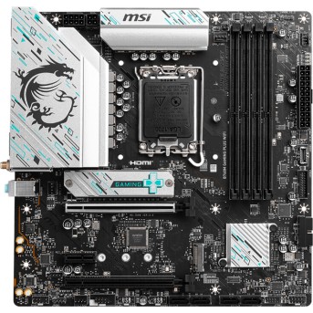 Материнская плата MSI B760M GAMING PLUS WIFI LGA1700 B760 4xDDR5 4xSATA3 RAID 2xM.2 2xHDMI 2xDP mATX - Metoo (5)