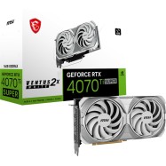 Видеокарта MSI GeForce RTX 4070 Ti SUPER 16G VENTUS 2X WHITE, 16GB, GDDR6X, HDMI 3xDP
