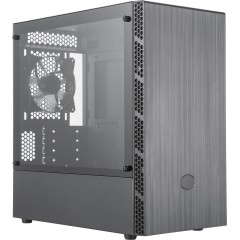 Корпус CoolerMaster MasterBox MB400L (MCB-B400L-KGNN-S00) mATX/<wbr>Mini-ITX 2xUSB3.2 Без Б/<wbr>П Черный