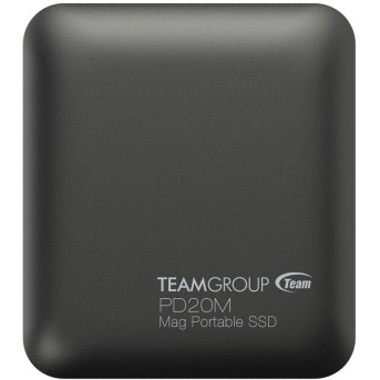 Внешний SSD 1000Gb TeamGroup PD20M Mag Portable, Apple MagSafe USB 3.2 Gen2x2 20Gbps TPSEG2001T0C108 в Metoo.kz - Metoo (1)