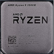 Процессор AMD Ryzen 5 2500X 3,6ГГц (4,0ГГц Turbo) Pinnacle Ridge 4/8, 2MB L2, 8 MB L3, 65W AM4 OEM