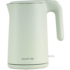 Чайник электрический с двойными стенками GALAXY LINE GL0327, 1800Вт, Объем 1,5 л, 220В/<wbr>50Гц Мятный