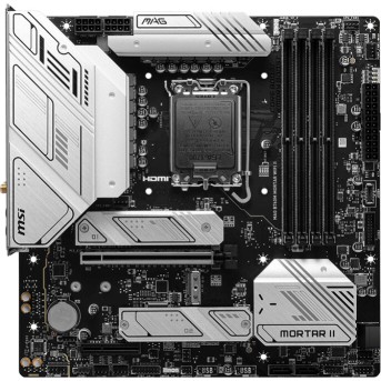 Материнская плата MSI MAG B760M MORTAR WIFI II, LGA1700 4xDDR5 4xSATA3 RAID 3xM.2 HDMI DP mATX - Metoo (5)