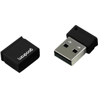 USB-ФЛЕШ-НАКОПИТЕЛЬ 64Gb GOODRAM UTS2 USB 2.0 UTS2-0640K0R 11 BLACK - Metoo (2)