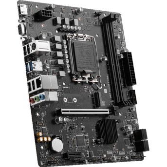 Материнская плата MSI PRO H610M-E DDR4 LGA1700 H610 2xDDR4 4xSATA3 M.2 VGA HDMI mATX - Metoo (2)
