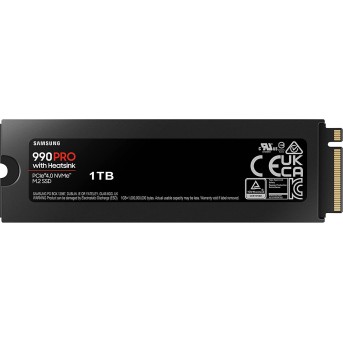 Твердотельный накопитель 1000Gb SSD Samsung 990 PRO M.2 PCIe 4.0HS R7450Mb/<wbr>s W6900MB/<wbr>s MZ-V9P1T0CW - Metoo (2)
