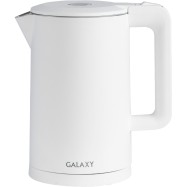 Чайник электрический с двойными стенками GALAXY GL0323, 2000Вт, Объем 1,7 л, 220В/50Гц Белый