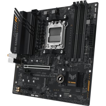 Материнская плата ASUS TUF GAMING A620M-PLUS WIFI AM5 4xDDR5 4xSATA3 RAID 2xM.2 HDMI 2x2DP mATX - Metoo (8)