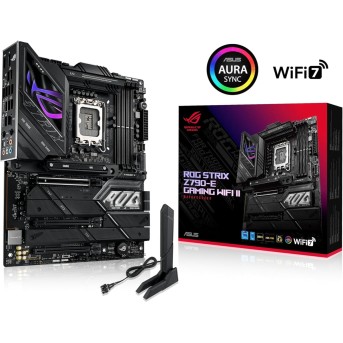 Материнская плата ASUS ROG STRIX Z790-E GAMING WIFI II LGA1700 4xDDR5 4xSATA3 RAID 5xM.2 HDMI DP ATX - Metoo (2)