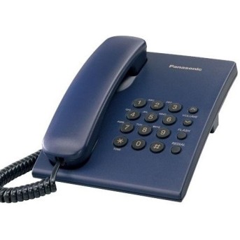 KX-TS2350 Проводной телефон (CAC) Синий - Metoo (1)